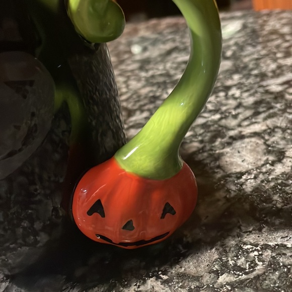 Happy Halloween whimsical coffee mug - Picture 3 of 5